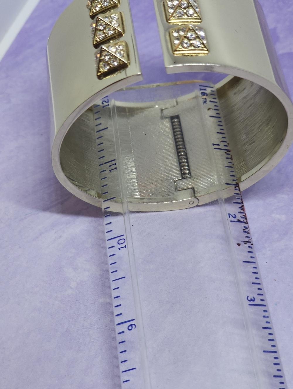 Victoria's Secret "Scandalous" Limited Edition Hinged Cuff Bracelet - Picture 9 of 9